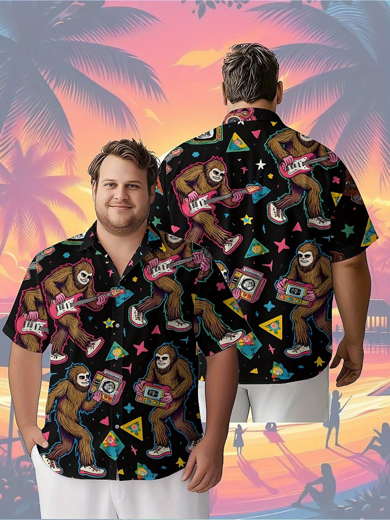 Summer Clothing Plus Size - Men's Plus Size Hawaiian Shirts Classic