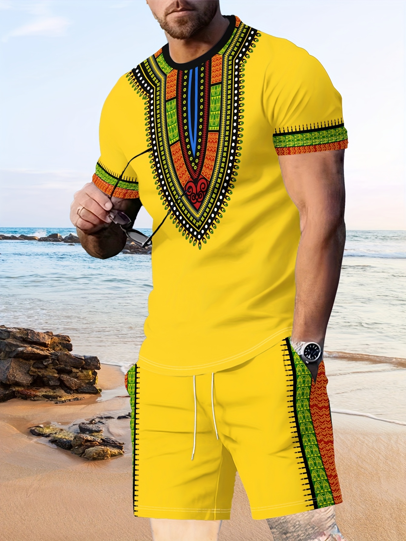 Summer Clothing Haul - New Men's Suits African Dashiki Paisley