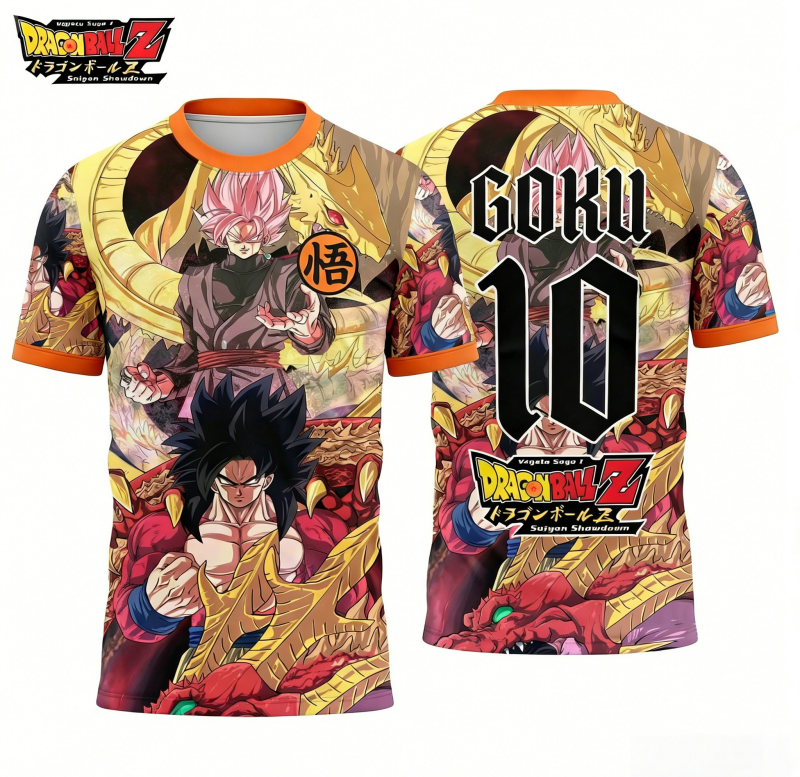 Summer Rose Clothing - Vintage Dragon Ball Oversized T-shirt 2026
