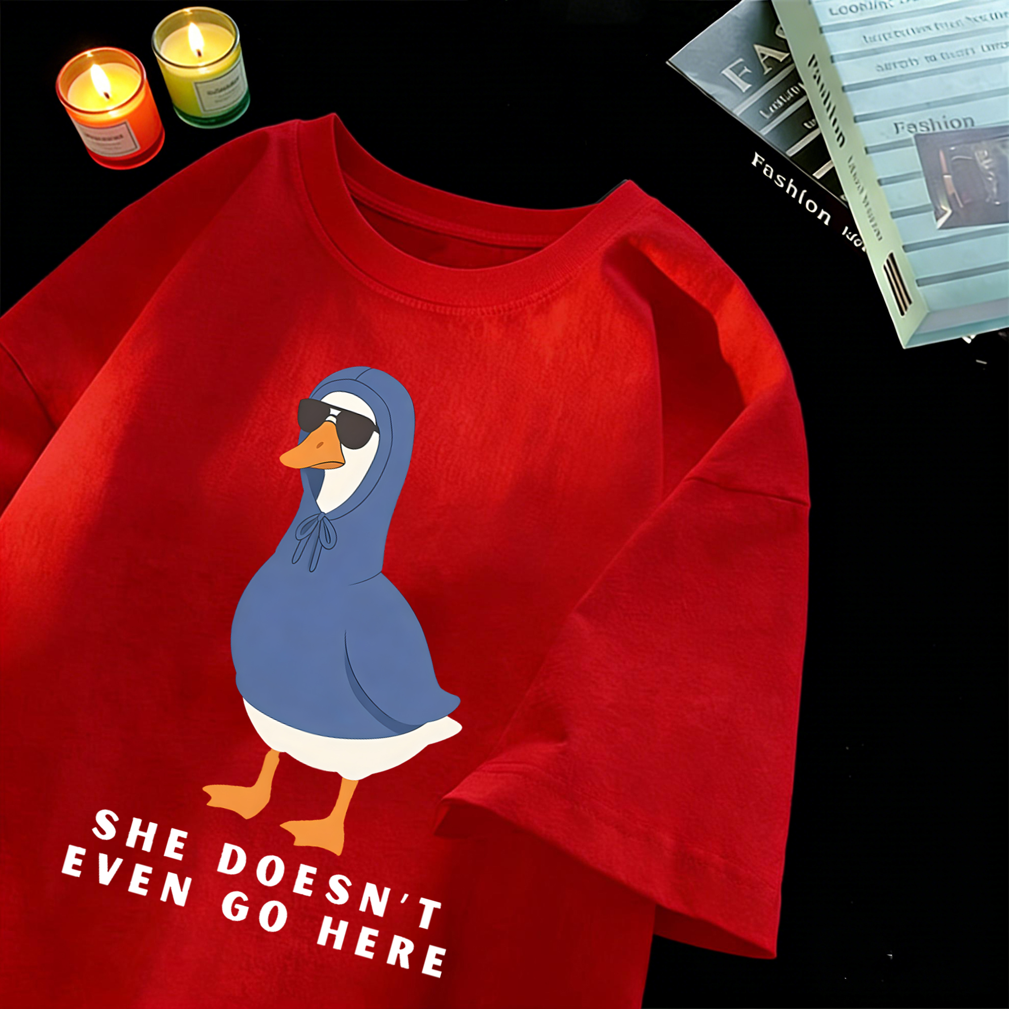 Summer Clothing Not Shein - She Doesn'T Even Go Here Prints