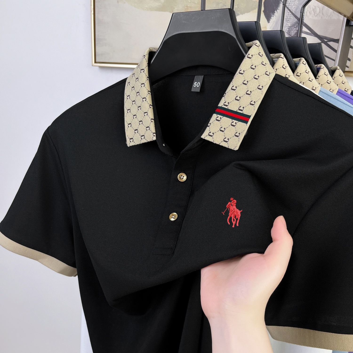 Summer Clothing Men Linen - Summer Men's New Polo Shirt Comfy