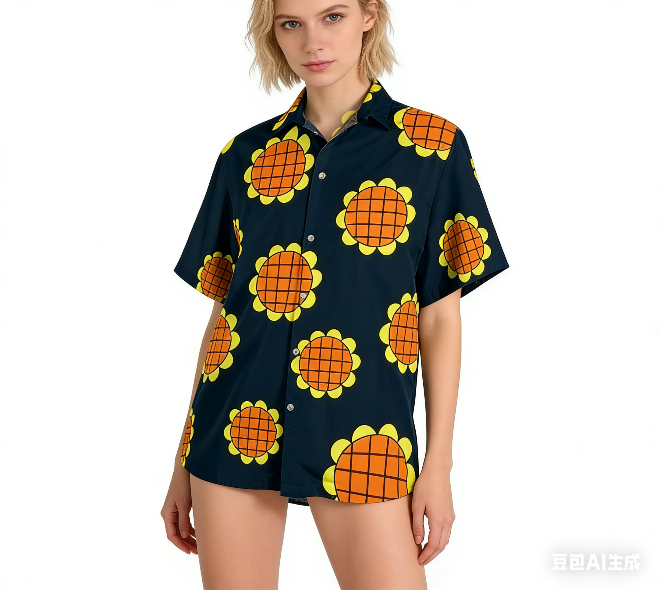 Summer Clothing Cheap - Funny Cosplay Male Shirts Hawaii Pattern
