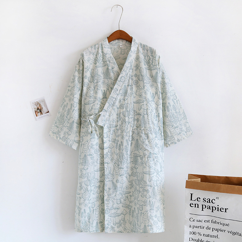Kimono Robes Sleepwear Women's - огляд і ціна Summer Gauze Clothing
