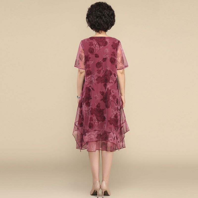 NEW O-Neck Short Sleeve Dresse - огляд і ціна Summer Gauze Clothing