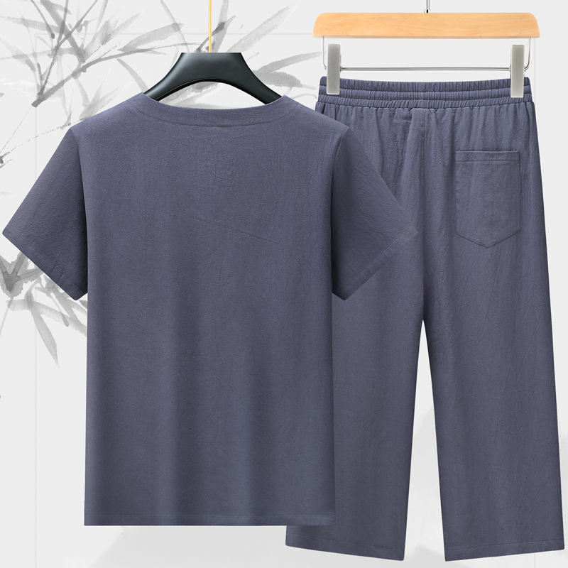High-quality fashionable men's - огляд і ціна Summer Clothing Men Linen