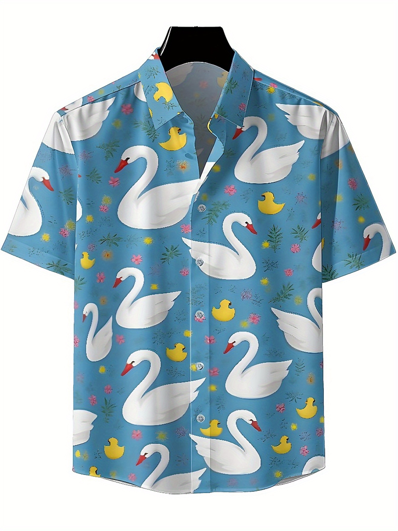 Men's Plus Size Hawaiian Shirt - огляд і ціна Summer Clothing Plus Size