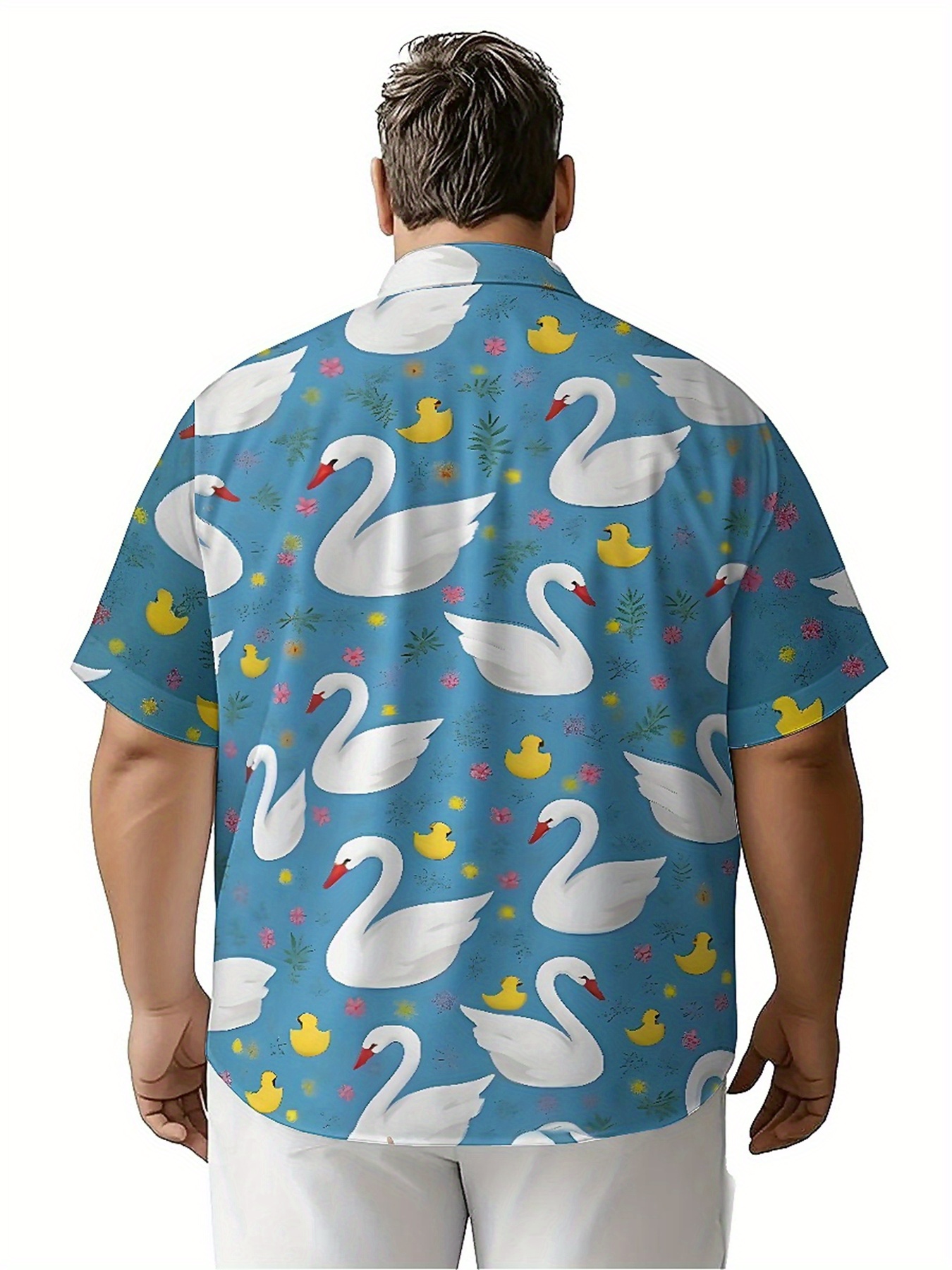 Men's Plus Size Hawaiian Shirt - огляд і ціна Summer Clothing Plus Size
