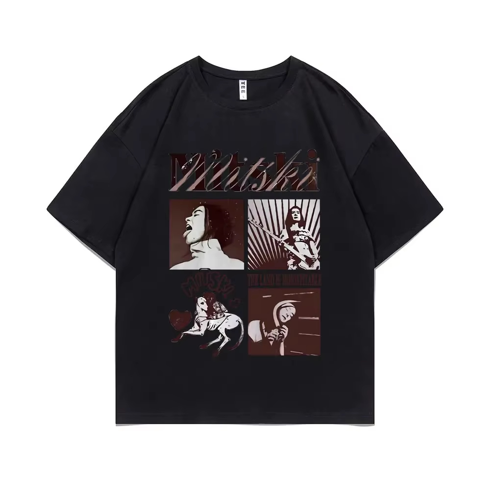 Mitski Graphic Print T Shirt M - огляд і ціна Summer Clothing Words