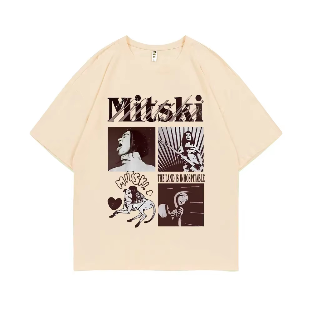 Mitski Graphic Print T Shirt M - огляд і ціна Summer Clothing Words