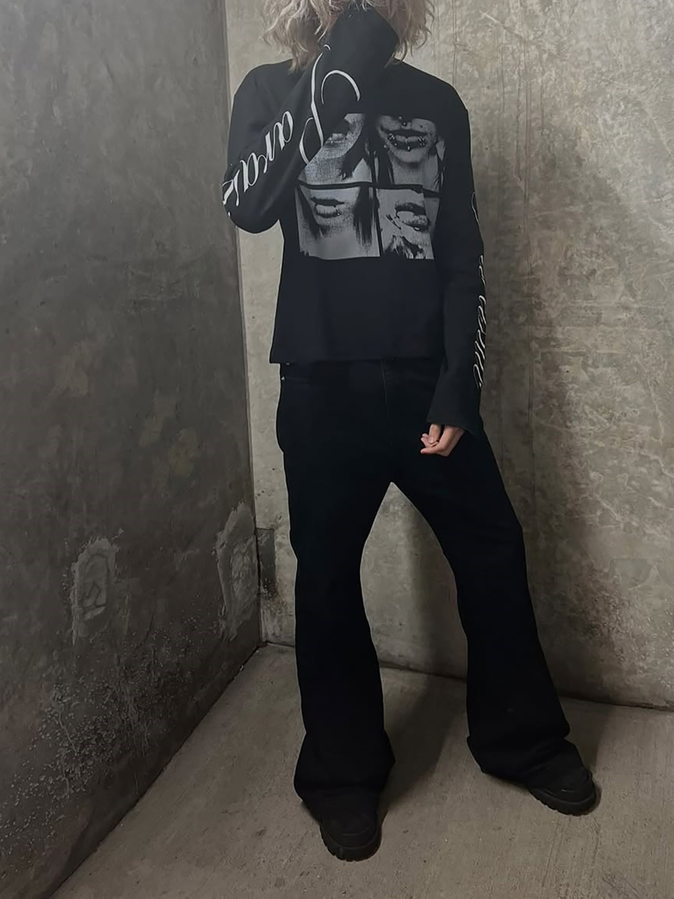 Dark style street punk unisex  - огляд і ціна Summer Clothing Types