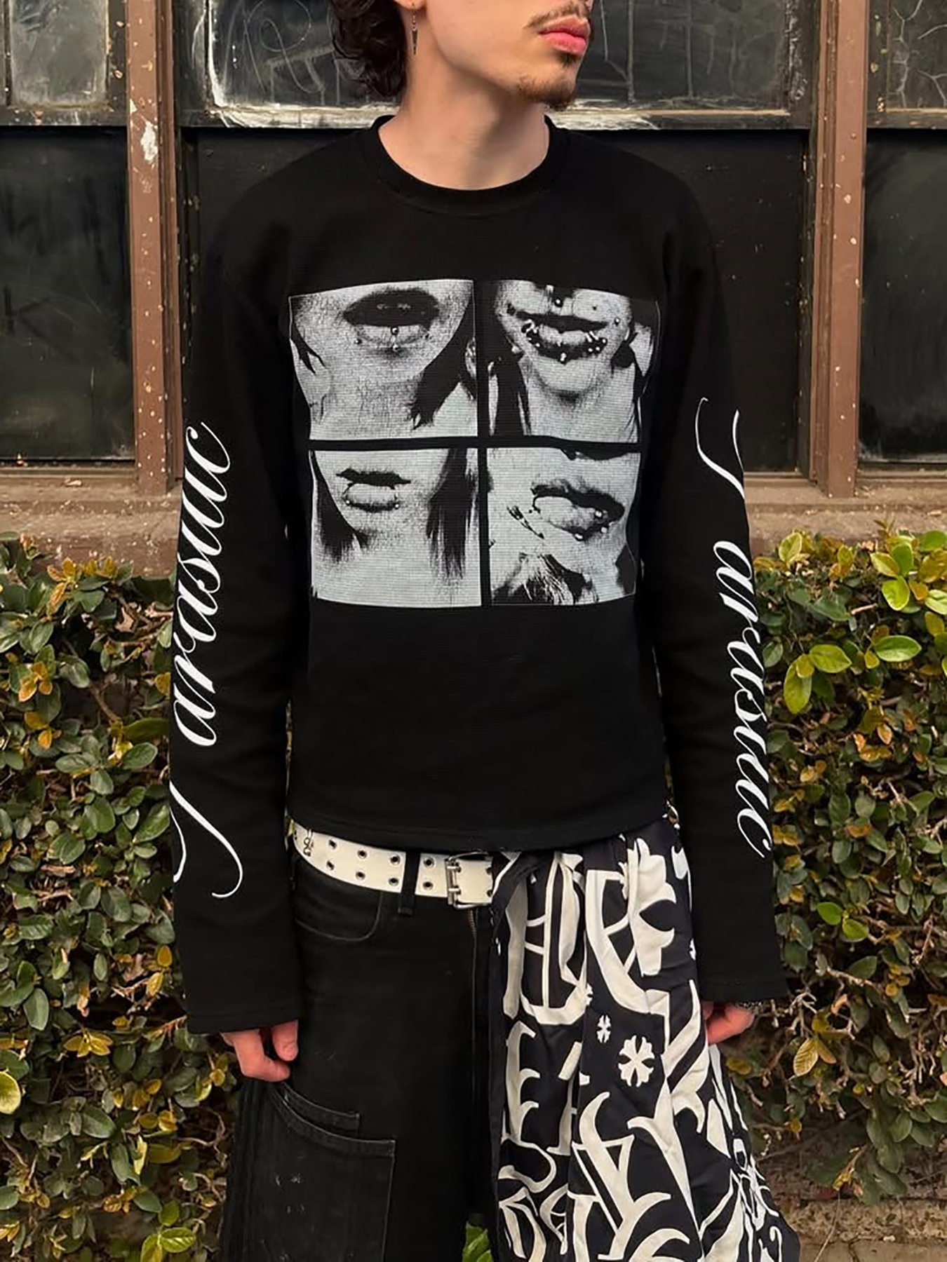 Dark style street punk unisex  - огляд і ціна Summer Clothing Types