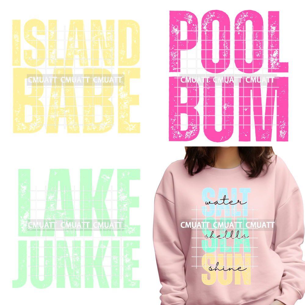 Trendy Summer Vibes Lake Beach - огляд і ціна Summer Clothing Words