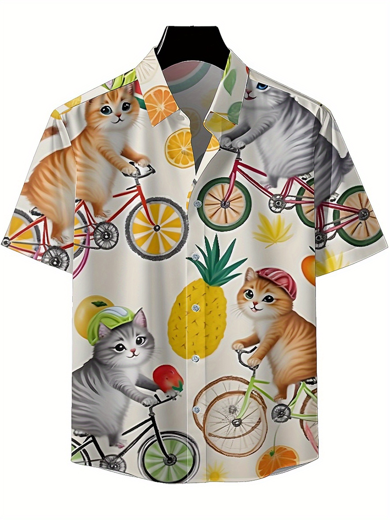 Men's Plus Size Hawaiian Shirt - огляд і ціна Summer Clothing Plus Size