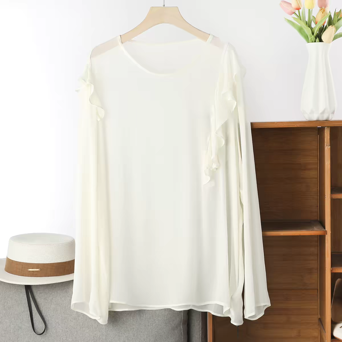 French Elegant Long Sleeve Ruf - огляд і ціна Summer Clothing Plus Size
