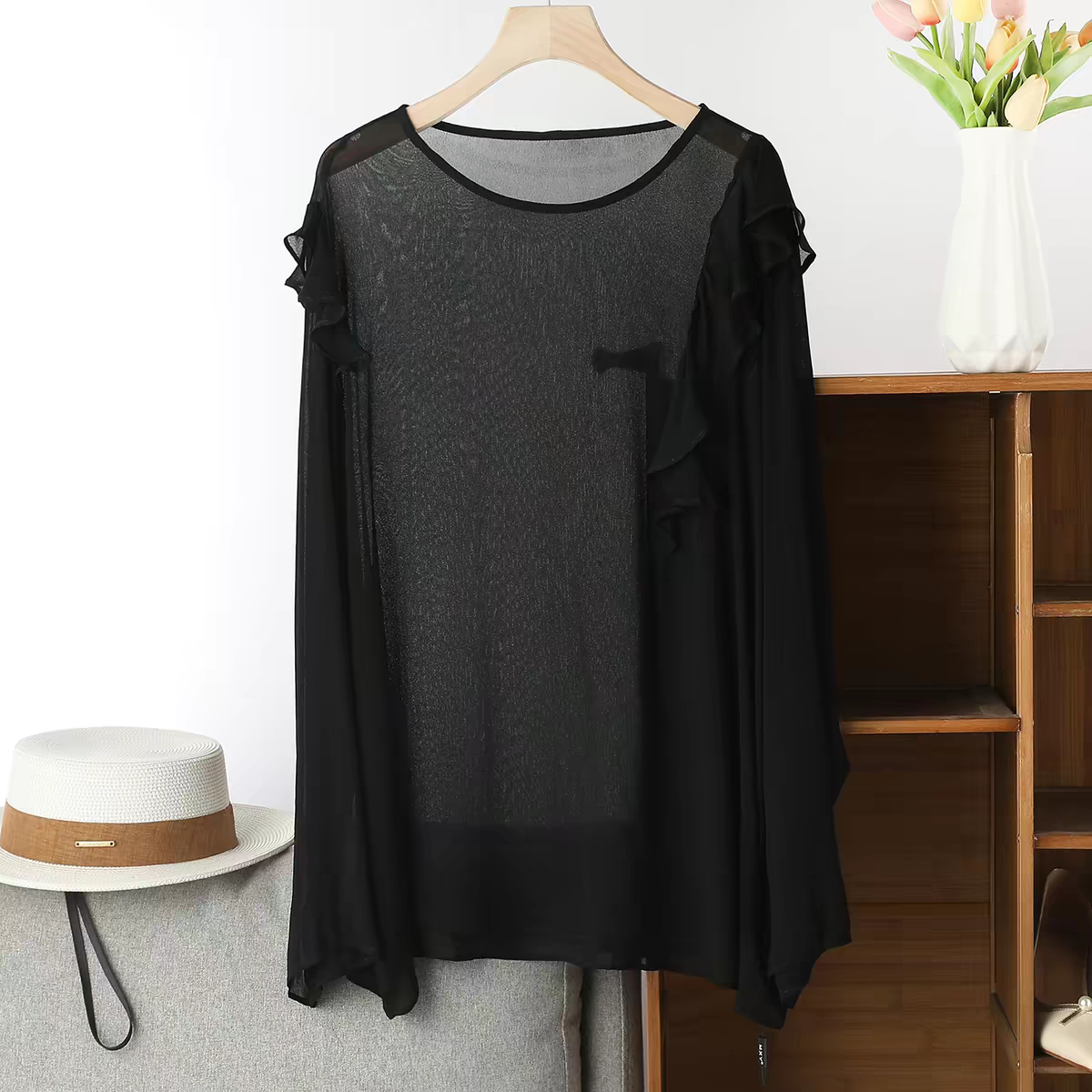 French Elegant Long Sleeve Ruf - огляд і ціна Summer Clothing Plus Size