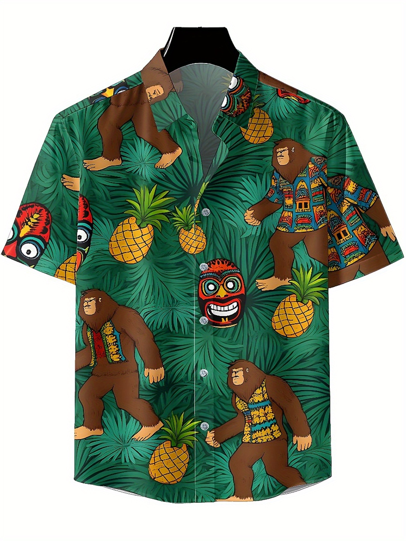 Men's Plus Size Hawaiian Shirt - огляд і ціна Summer Clothing Plus Size