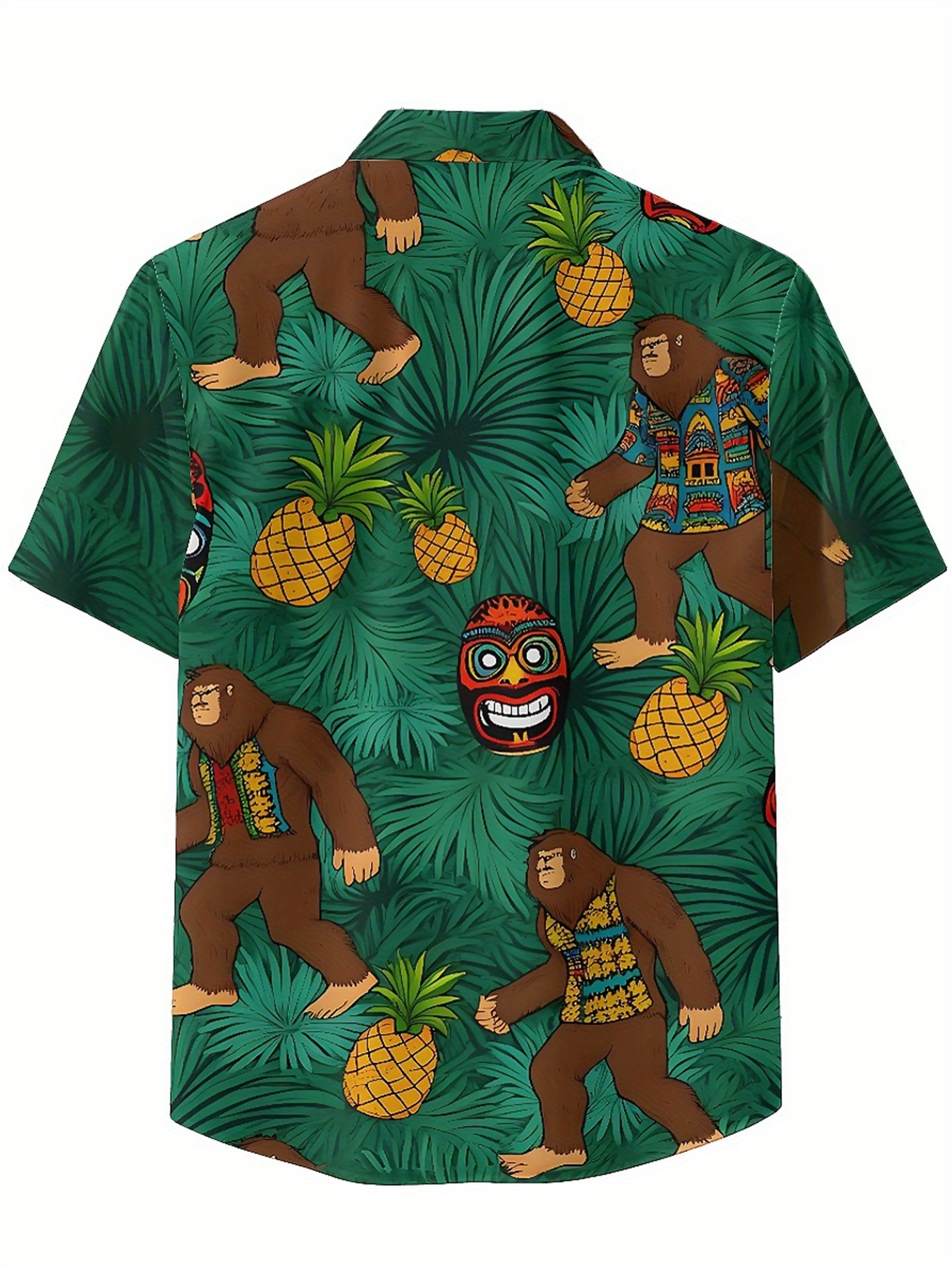 Men's Plus Size Hawaiian Shirt - огляд і ціна Summer Clothing Plus Size