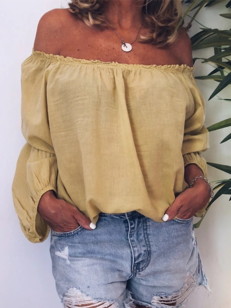 New Chic Women's Off-the-shoul - огляд і ціна Off Shoulder Blouse