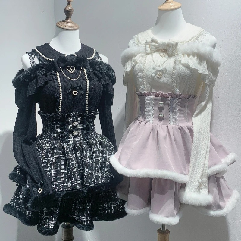 Y2k Japan Style Gothic Y2k Lol - огляд і ціна Off Shoulder Blouse