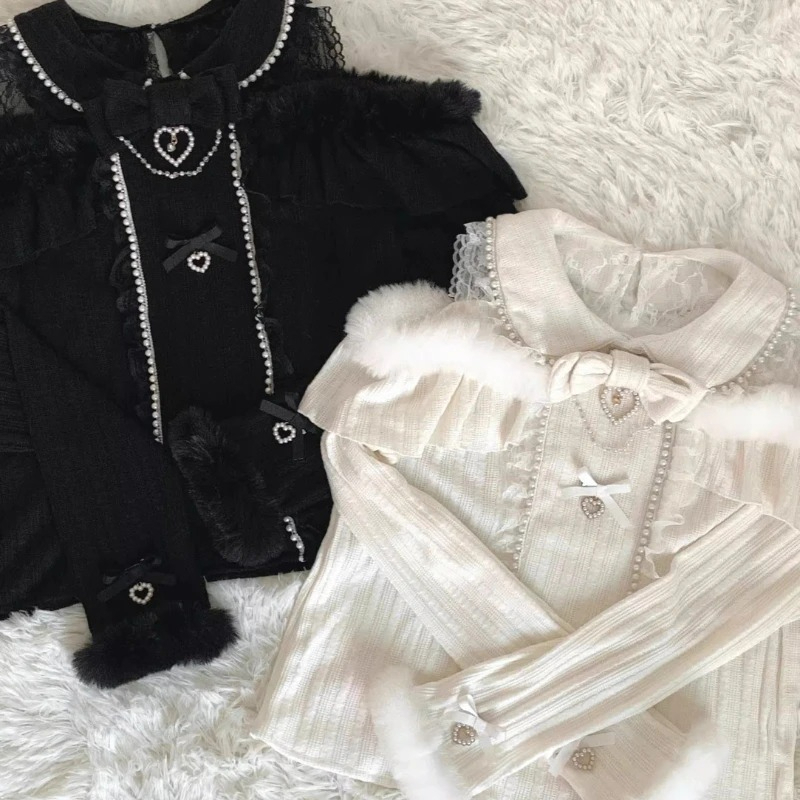 Y2k Japan Style Gothic Y2k Lol - огляд і ціна Off Shoulder Blouse
