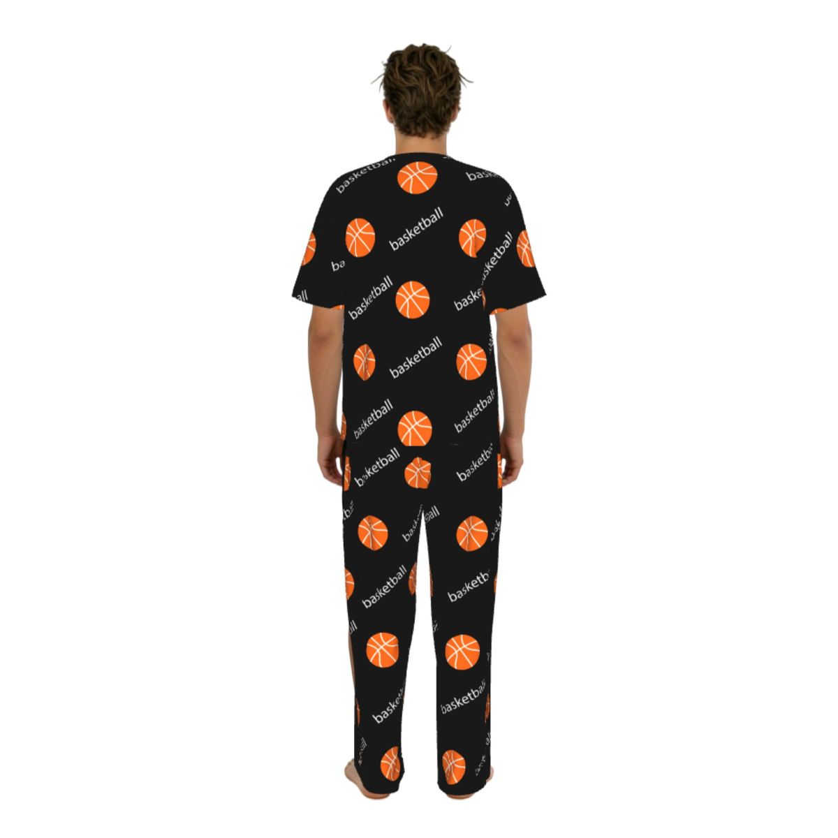 Men Pajamas Suit Short Sleeved - огляд і ціна Summer Clothing Words