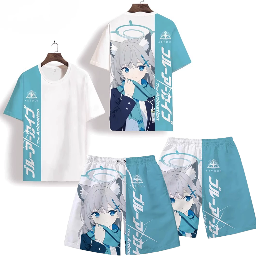Men's Suits Anime Blue Archive - огляд і ціна Summer Clothing Haul
