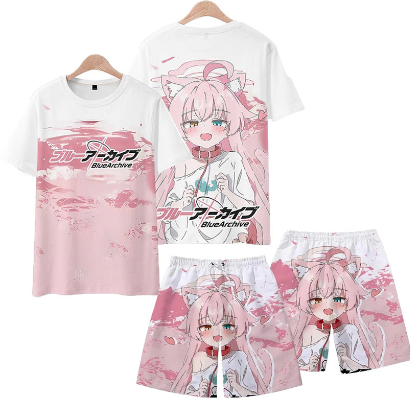 Men's Suits Anime Blue Archive - огляд і ціна Summer Clothing Haul