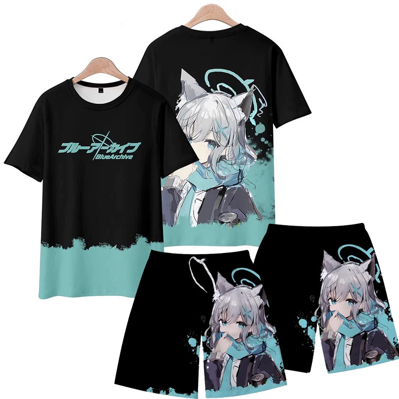 Men's Suits Anime Blue Archive - огляд і ціна Summer Clothing Haul