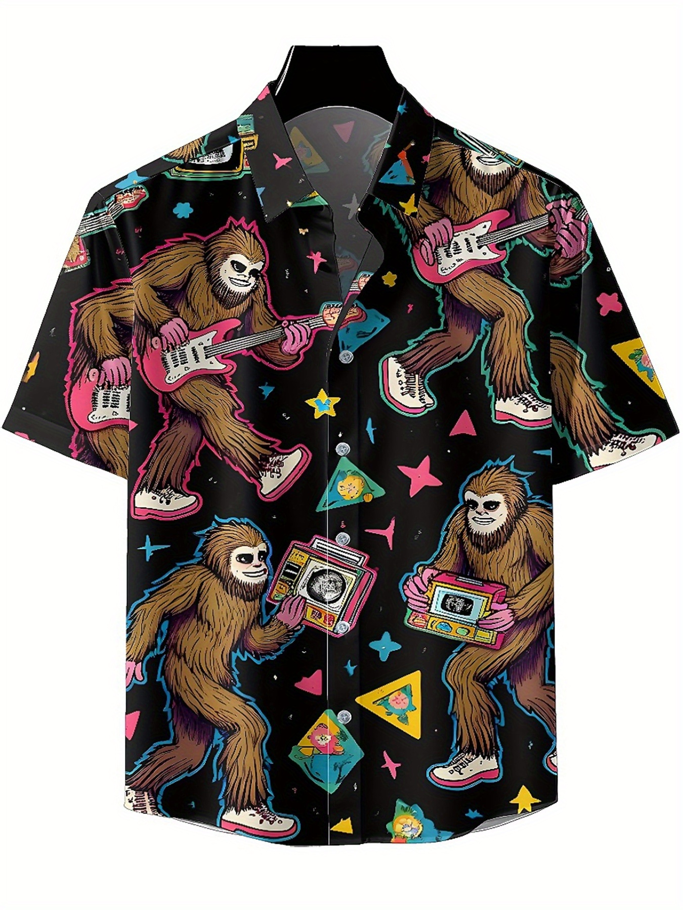Men's Plus Size Hawaiian Shirt - огляд і ціна Summer Clothing Plus Size