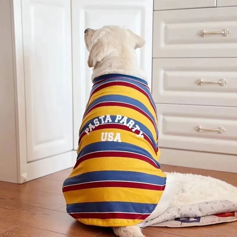 Summer Large Dog T-Shirts Yell - огляд і ціна Yellow Summer Clothing
