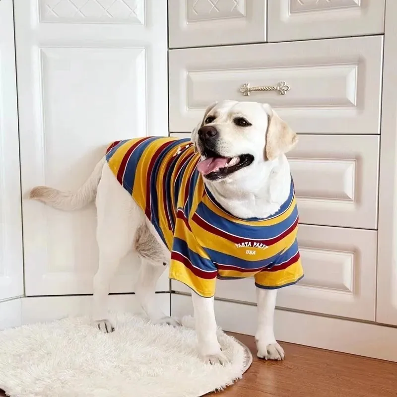 Summer Large Dog T-Shirts Yell - огляд і ціна Yellow Summer Clothing