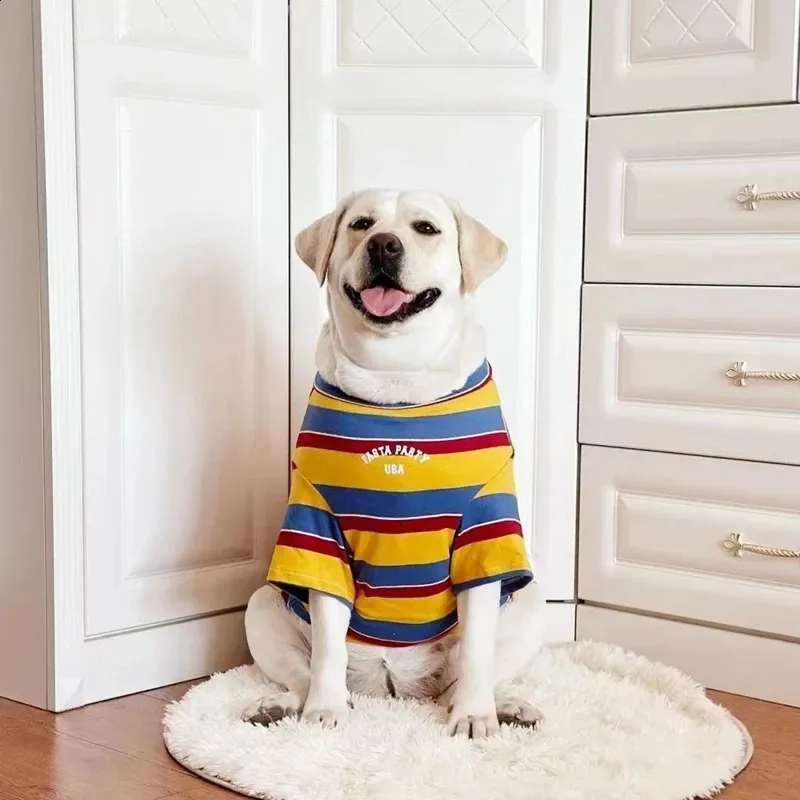 Summer Large Dog T-Shirts Yell - огляд і ціна Yellow Summer Clothing