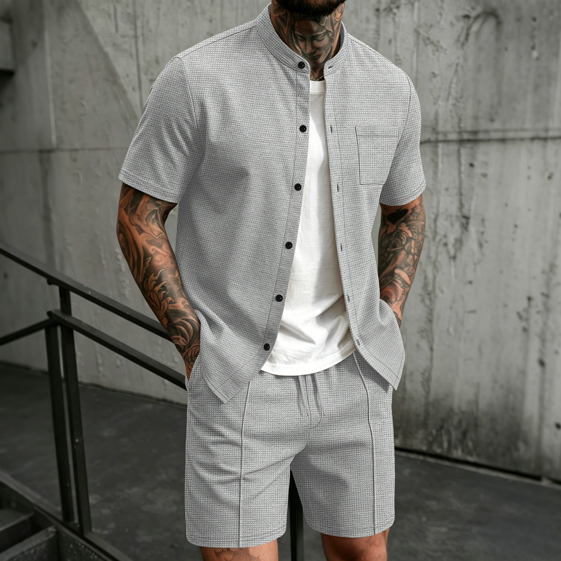 Men's 2 Piece Outfit, Stand Co - огляд і ціна Summer Clothing Haul