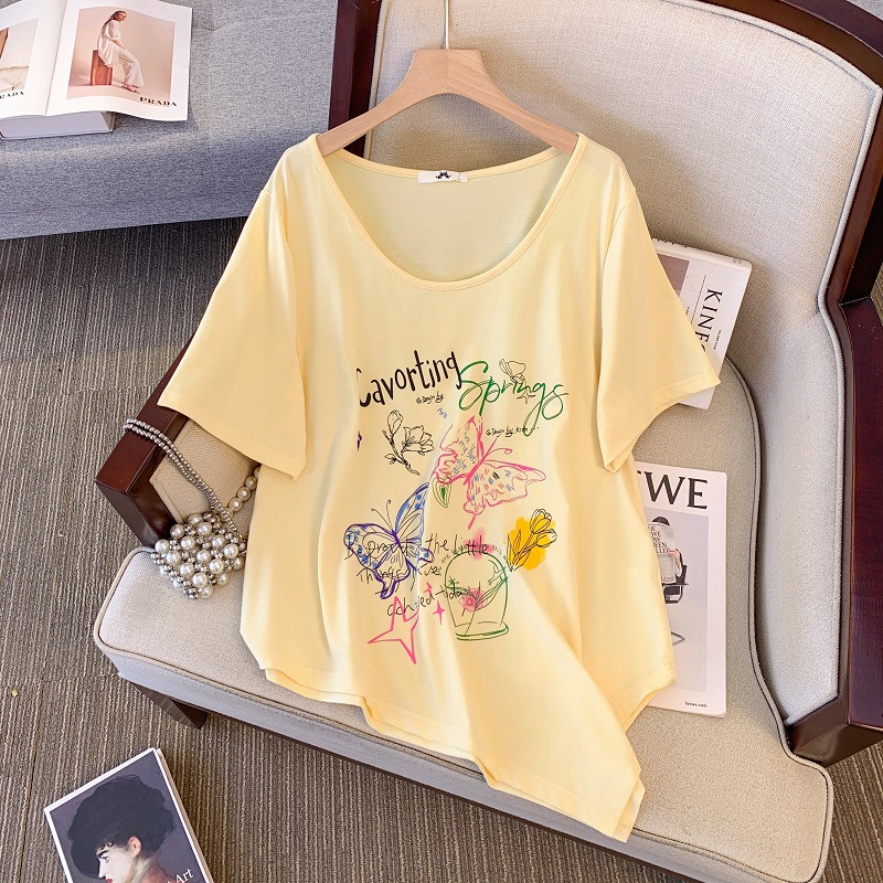 150Kg Plus Size Summer Women's - огляд і ціна Yellow Summer Clothing