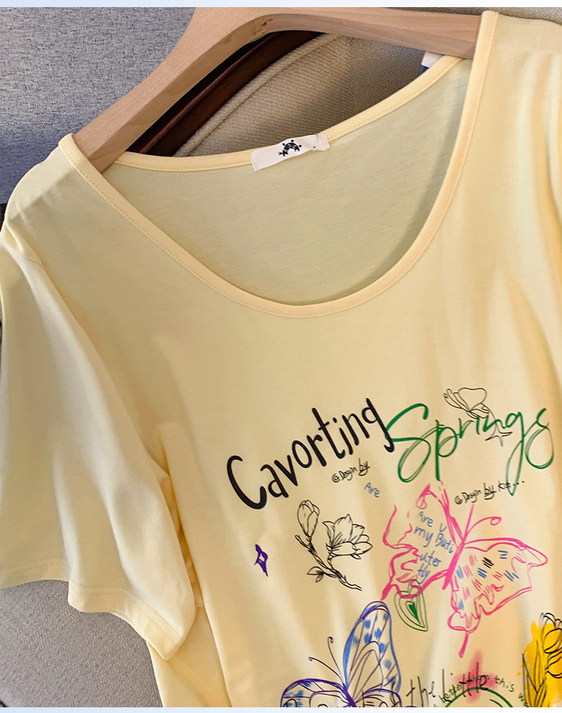 150Kg Plus Size Summer Women's - огляд і ціна Yellow Summer Clothing