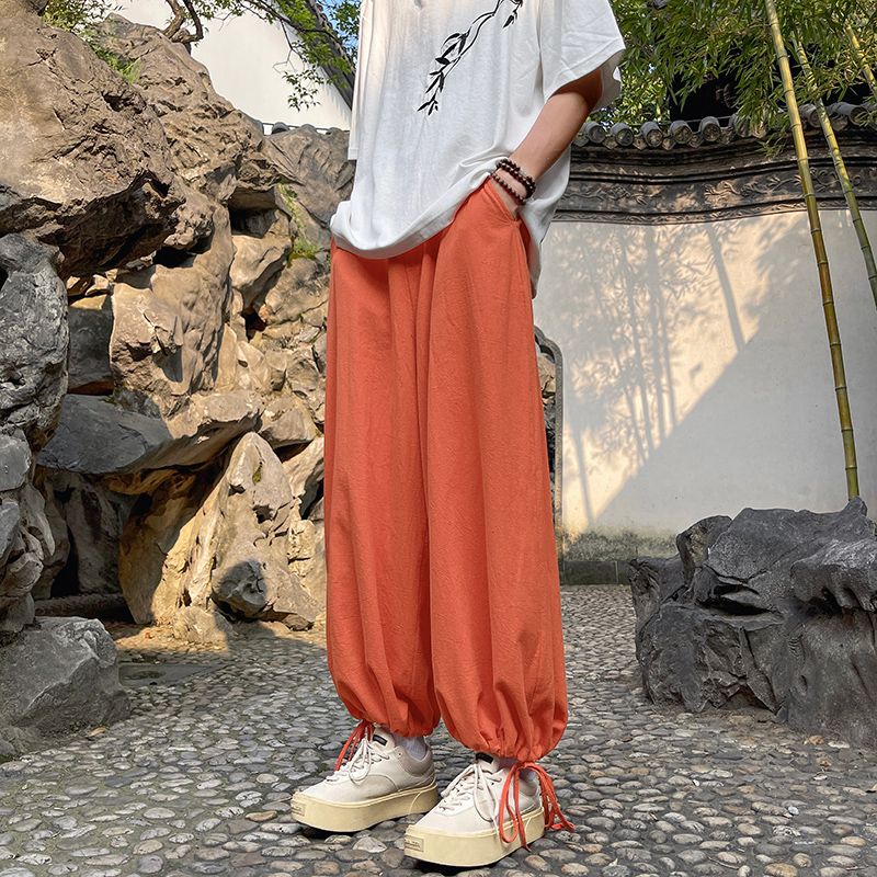Thin Summer Loose Male Cropped - огляд і ціна Summer Clothing Cheap