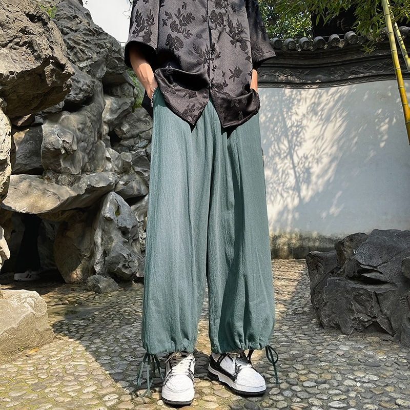 Thin Summer Loose Male Cropped - огляд і ціна Summer Clothing Cheap