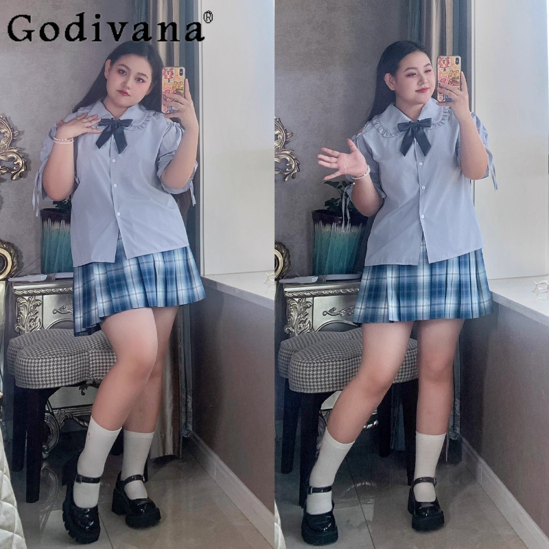 Large Size Jk Uniform Off-the- - огляд і ціна Off Shoulder Blouse