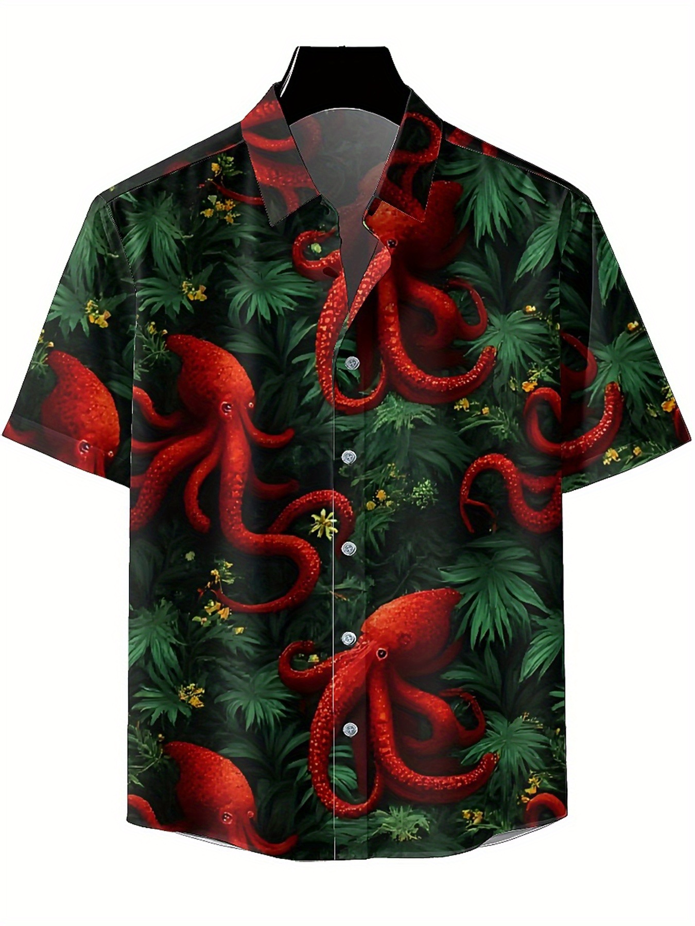 Men's Plus Size Hawaiian Shirt - огляд і ціна Summer Clothing Plus Size