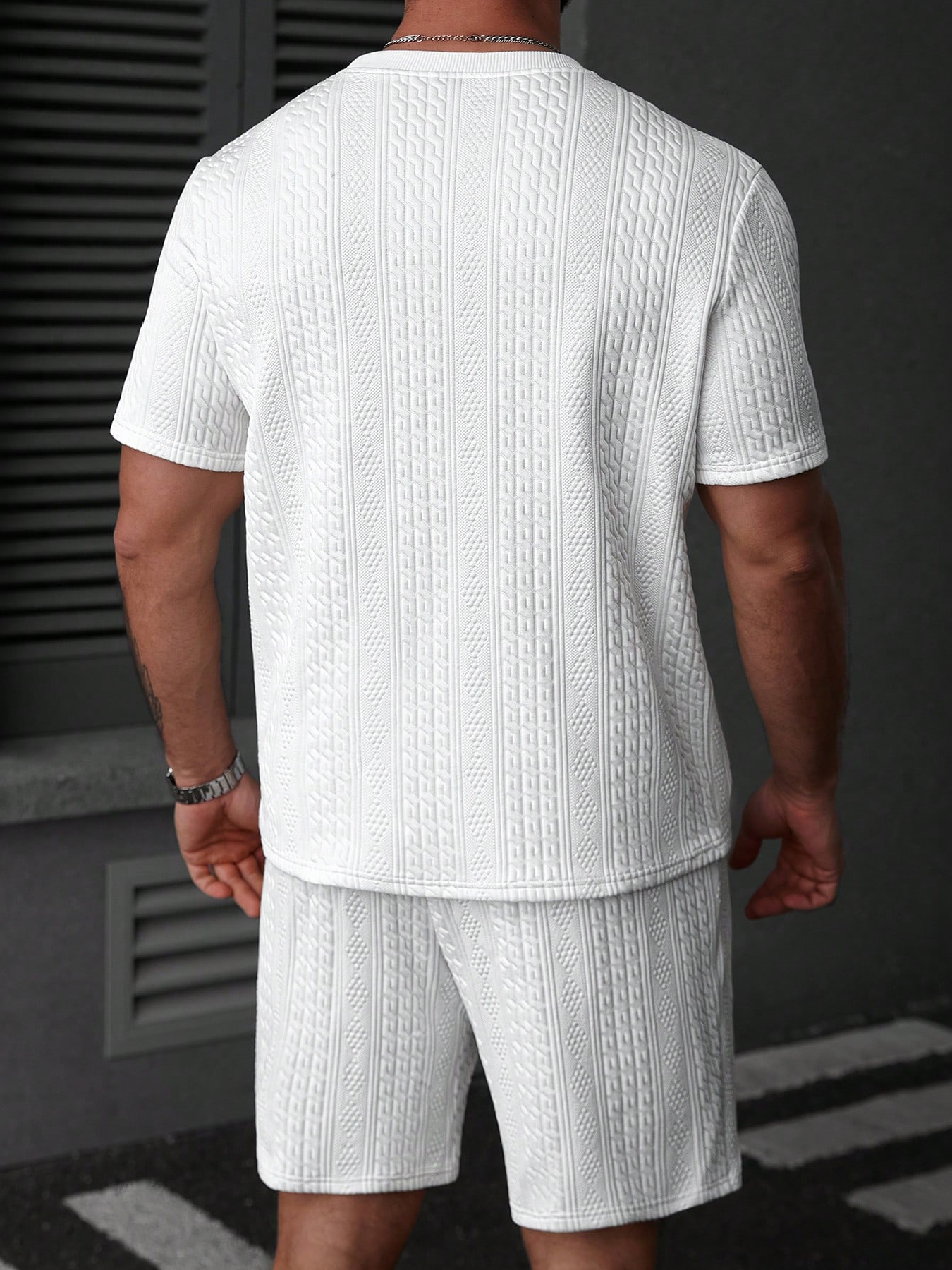 Casual men's polo shirt set, s - огляд і ціна Summer Clothing Types