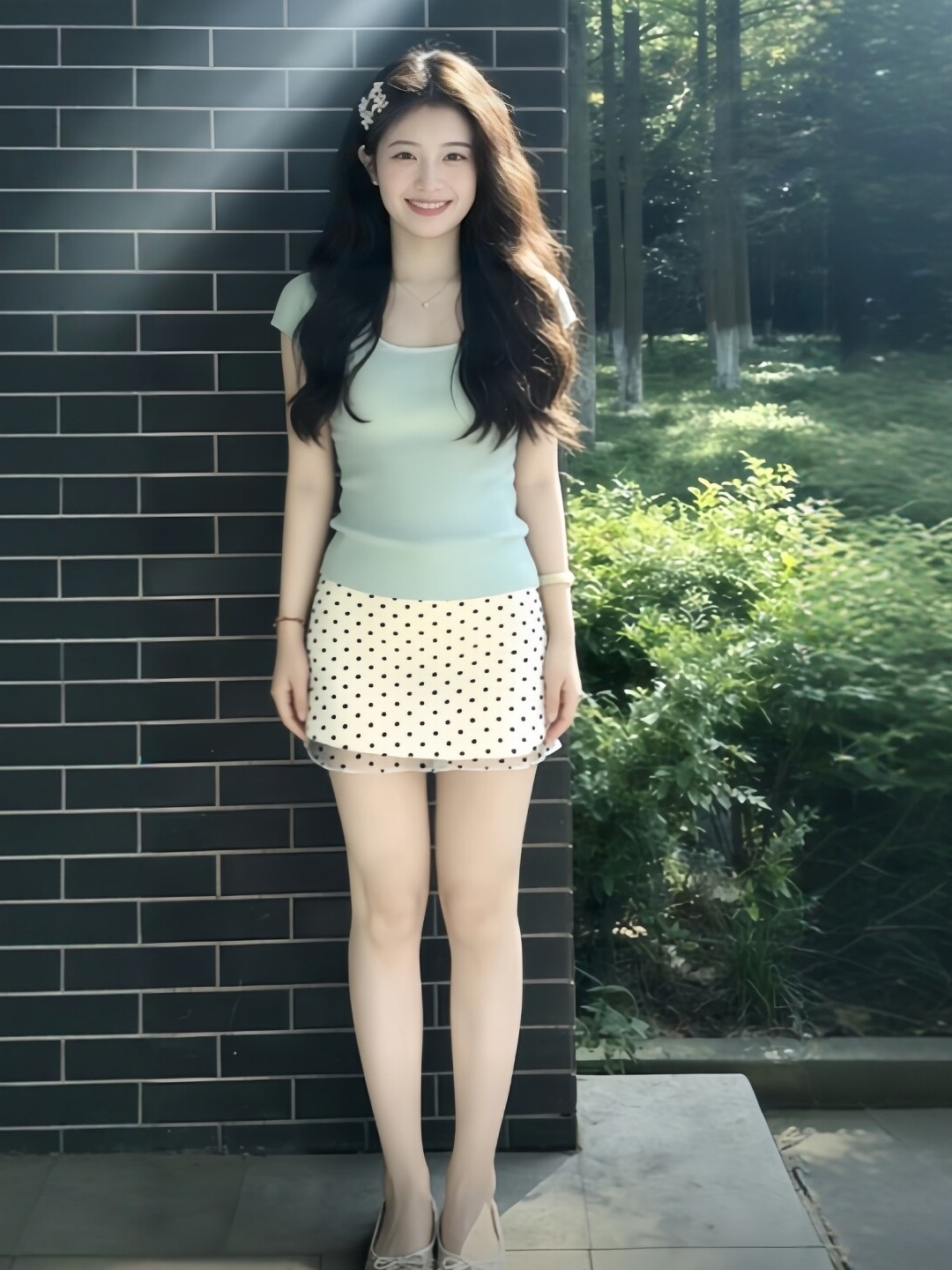Summer Polka Dot Halter Neck S - огляд і ціна Summer Clothing Young Women