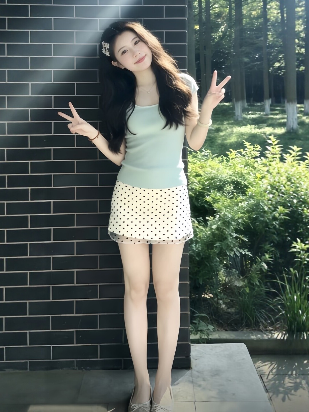 Summer Polka Dot Halter Neck S - огляд і ціна Summer Clothing Young Women