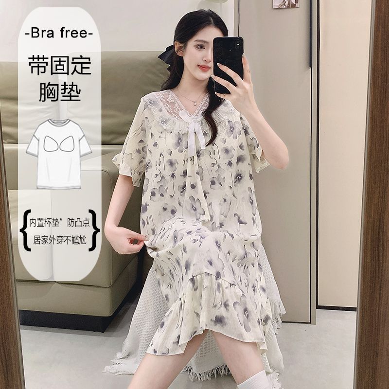 Plus Size Sweet Floral Print N - огляд і ціна Summer Clothing Plus Size