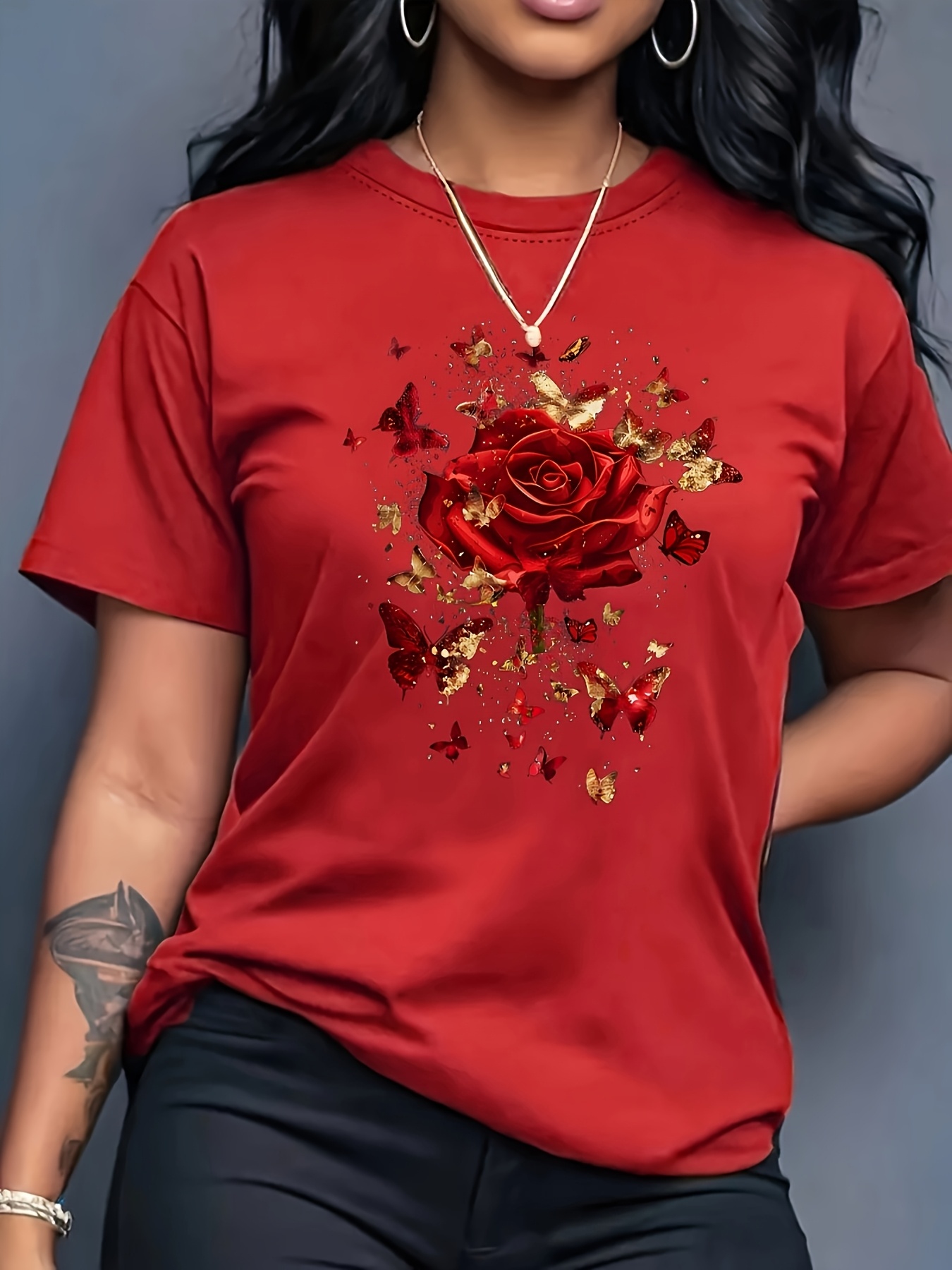 Women's Casual Sports T-Shirt  - огляд і ціна Summer Rose Clothing