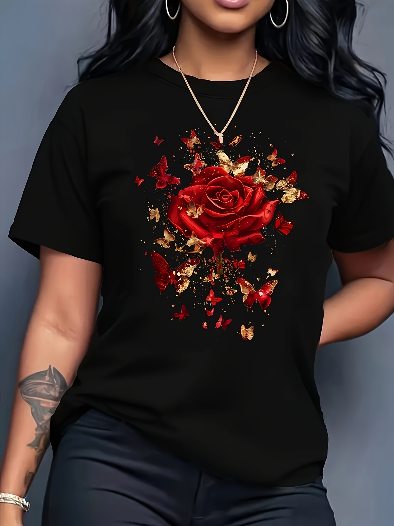 Women's Casual Sports T-Shirt  - огляд і ціна Summer Rose Clothing