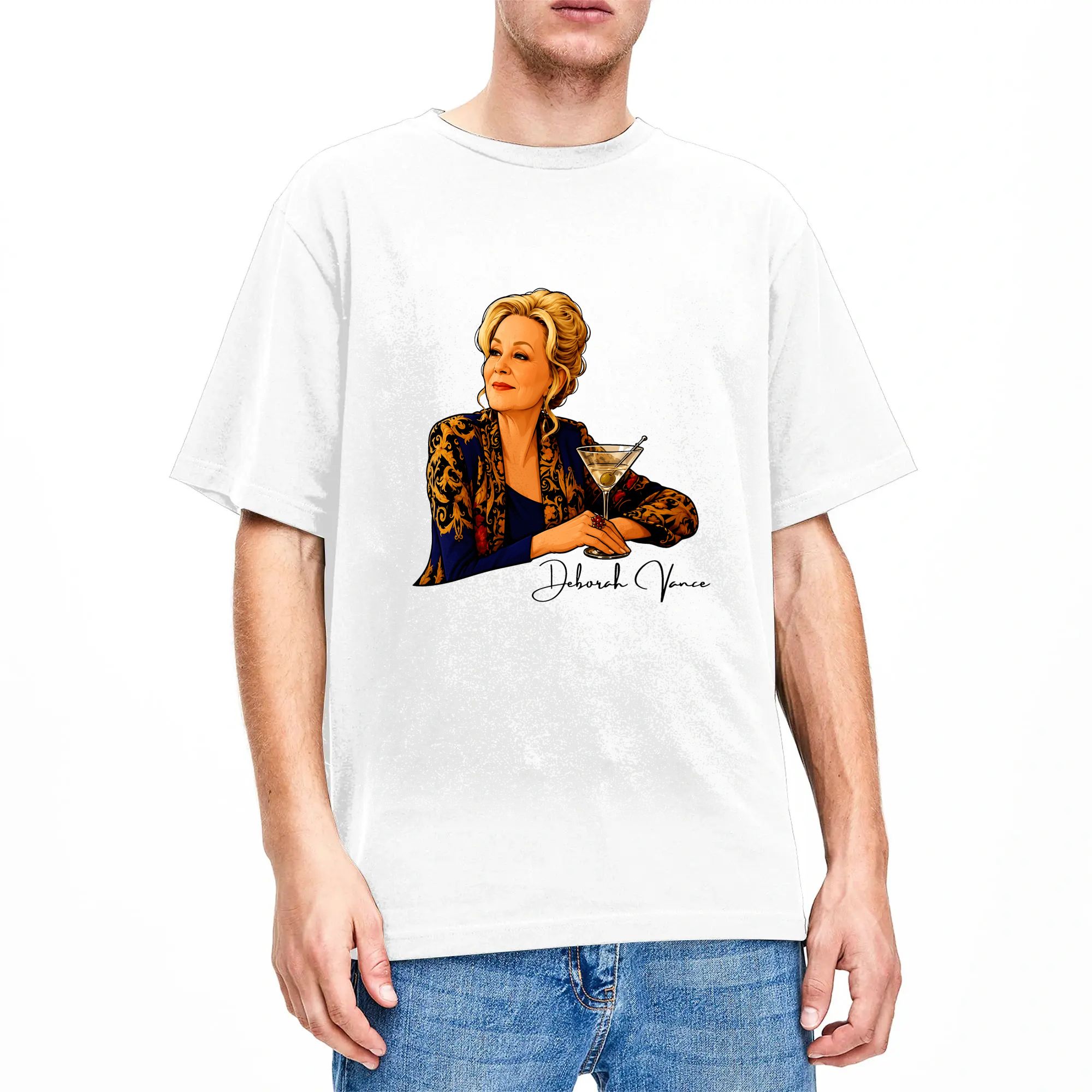 Deborah Vance Portrait Hacks T - огляд і ціна Summer Clothing Hacks