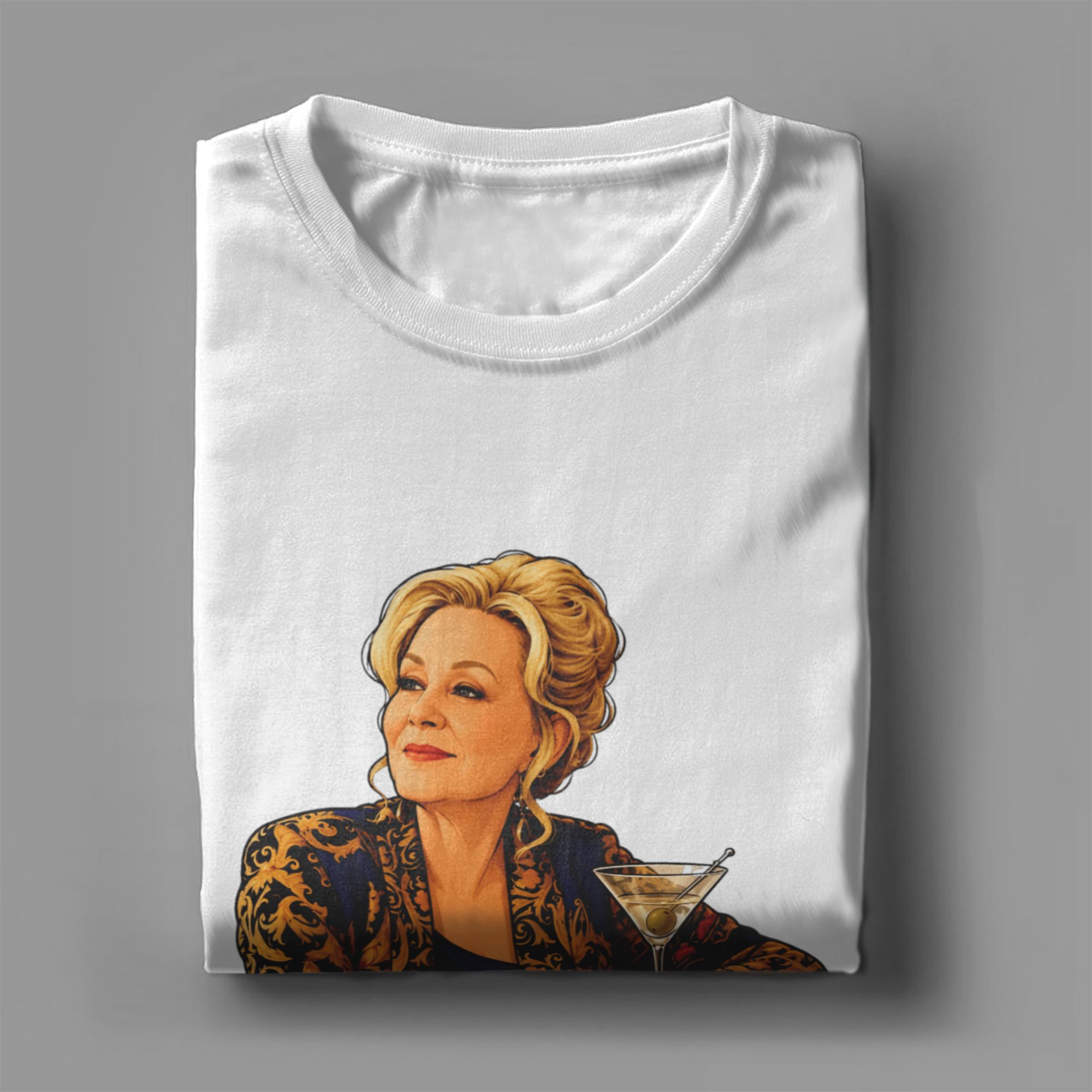 Deborah Vance Portrait Hacks T - огляд і ціна Summer Clothing Hacks