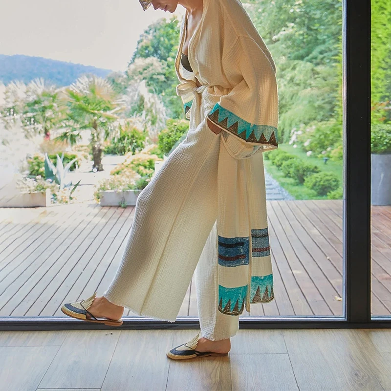 Muslin 100% Cotton Gauze Pants - огляд і ціна Summer Gauze Clothing