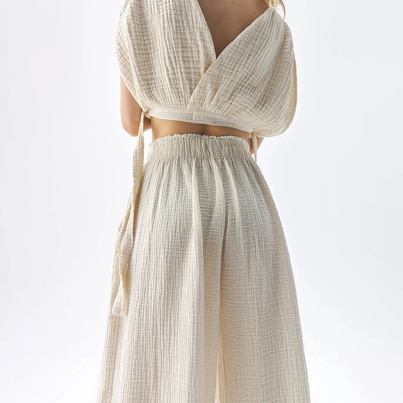 Muslin 100% Cotton Gauze Pants - огляд і ціна Summer Gauze Clothing