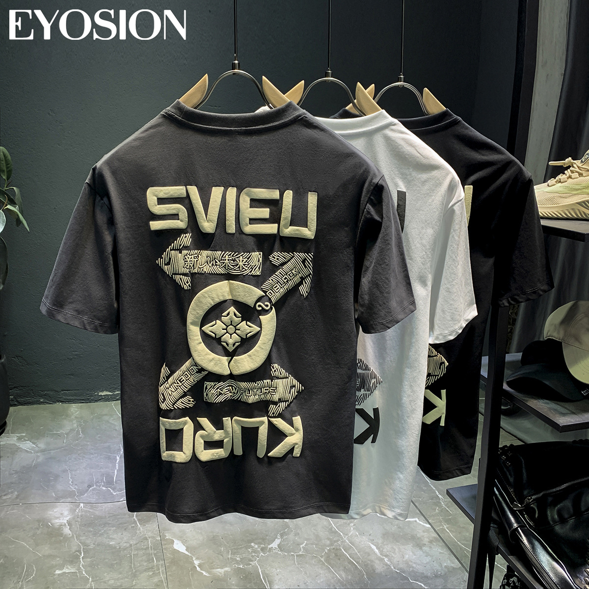 Men's Wear T Shirt Short Sleev - огляд і ціна Summer Clothing Essentials Men